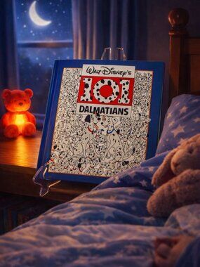 Walt Disney's 101 Dalmatians Hardcover — Blue Cover